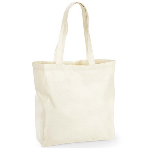 Westford Mill Recycled Cotton Maxi Bag (Natural, 35 x 39 x 13,5 cm)