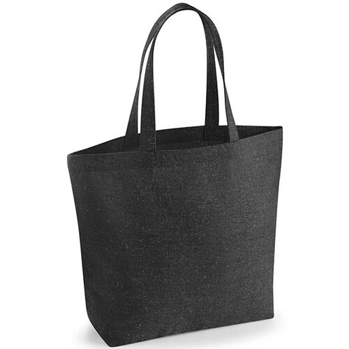 Westford Mill Revive Recycled Maxi Bag (Black, 35 x 39 x 13,5 cm)