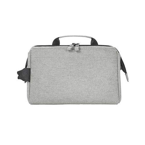 Halfar Zip Bag Circle (Light Grey Melange, 26 x 18 x 14 cm)