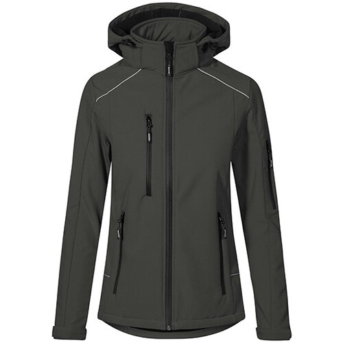 Promodoro Women's Warm Softshell Jacket (Charcoal (Solid), S)