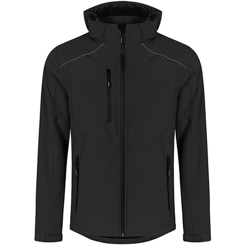 Promodoro Men's Warm Softshell Jacket (Black, L)