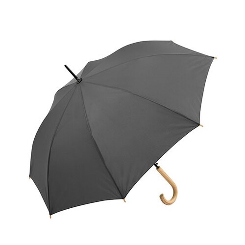 FARE AC stick umbrella ÖkoBrella, waterSAVE® (Grey, Ø 100 cm)