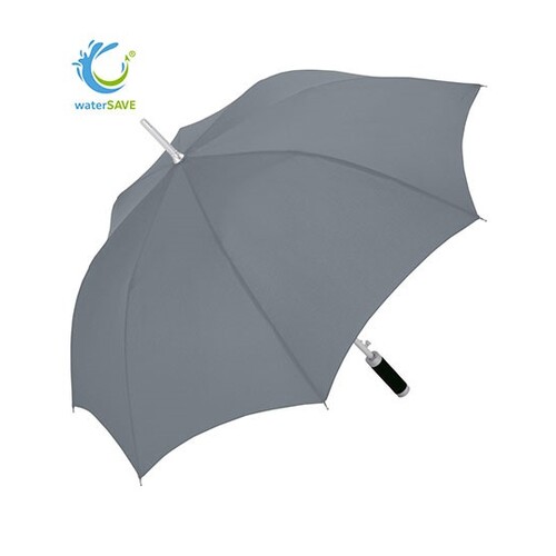 FARE AC aluminum stick umbrella Windmatic®, waterSAVE® (Grey, Ø 105 cm)