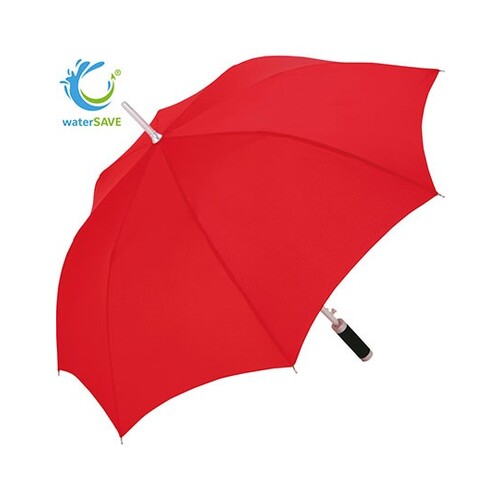 FARE AC aluminum cane umbrella Windmatic®, waterSAVE®. (Red, Ø 105 cm)