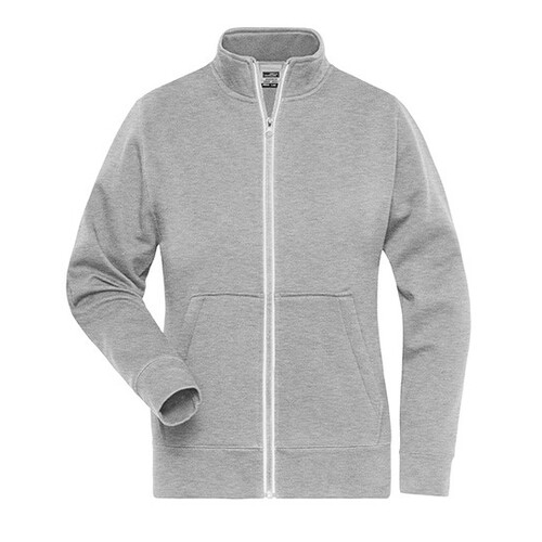 James&amp;Nicholson Giacca da lavoro doubleface da donna -SOLID- (Grey Heather, XS)