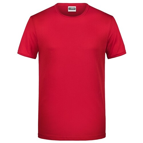 James&Nicholson Men´s-T (Red, XL)