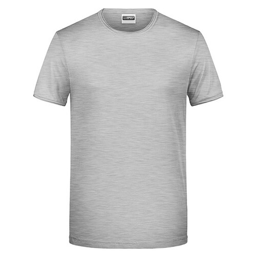 James&amp;Nicholson Men's-T (Grey Heather, S)