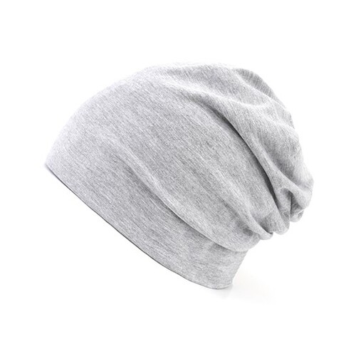 Brain Waves Organic Cotton 24/7 Beanie (Heather Light Grey, One Size)