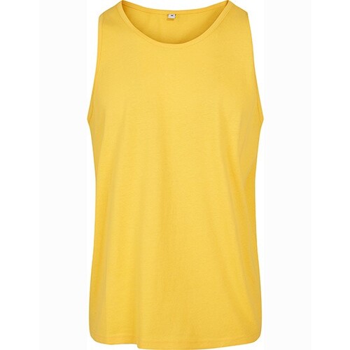 Build Your Brand Basic Tank (Taxi Yellow, 3XL)