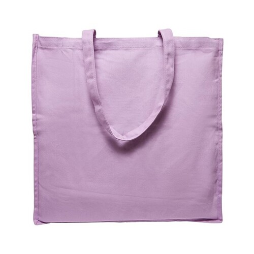 Build Your Brand Oversized Canvas Bag (Soft Lilac, 45 x 45 cm)