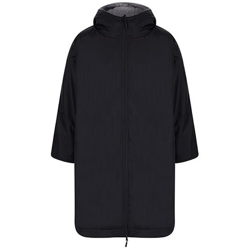 Find+Hales Adults All Weather Robe (Black, One Size)