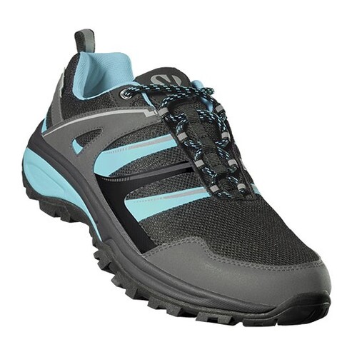 Roly Footwear Trekking Shoe Marc (Ebony 231, Turquoise 12, 36)