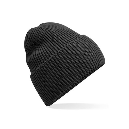 Beechfield Oversized Cuffed Beanie (Charcoal, One Size)