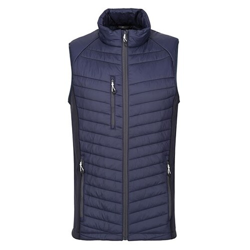 Regatta Professional Men's Navigate Hybrid Bodywarmer (Navy, Seal Grey, M)