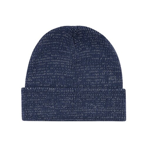 L-merch Casquette réfléchissante (Navy, One Size)