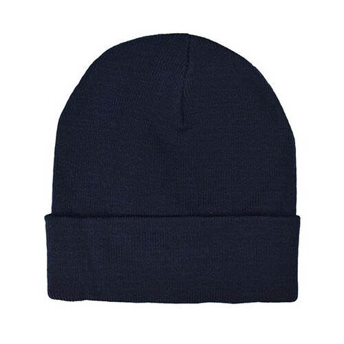 Bonnet L-merch rPET (Navy, One Size)