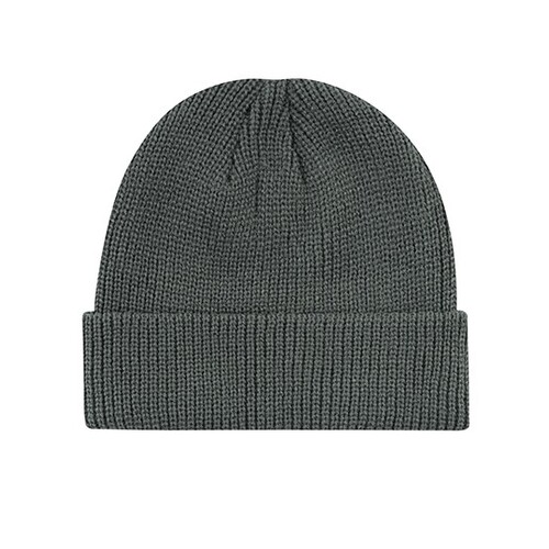 L-merch Fisherman Beanie (Grey, One Size)