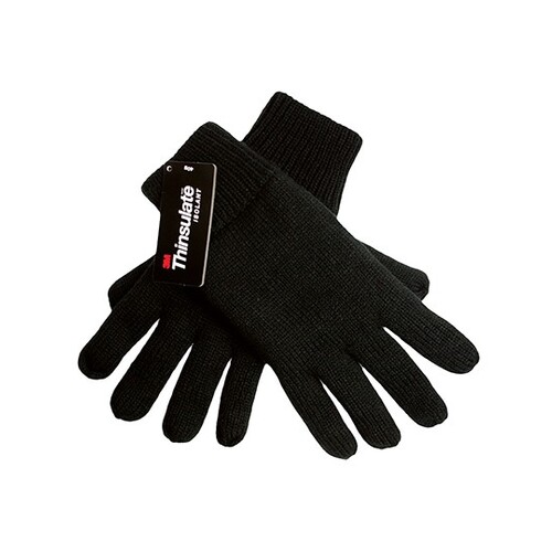 L-merch Thinsulate Gloves (Black, XL/XXL)