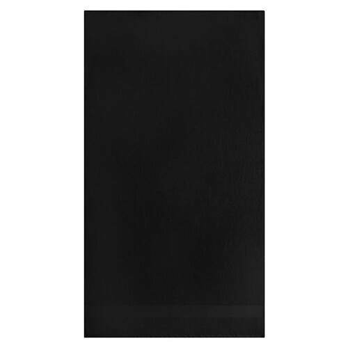 L-merch First Class Beach Towel (Black, 180 x 100 cm)