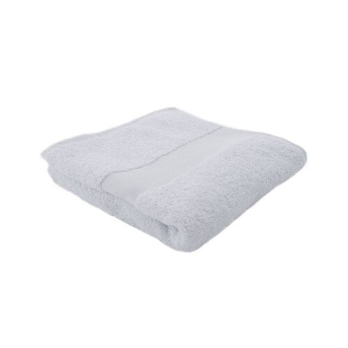 L-merch First Class Towel (White, 100 x 50 cm)