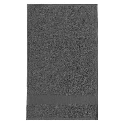 L-merch guest towel (Dark Grey, 50 x 30 cm)
