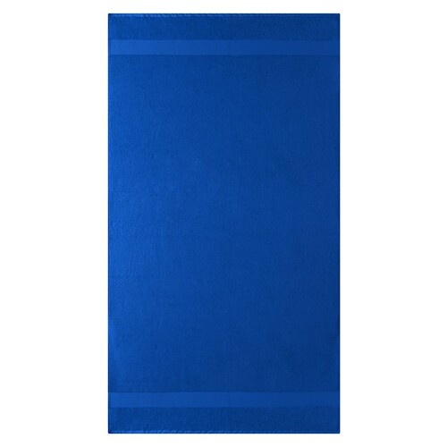 Toalla de playa L-merch (azul real, 180 x 100 cm)