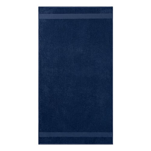 L-merch beach towel (Navy, 180 x 100 cm)