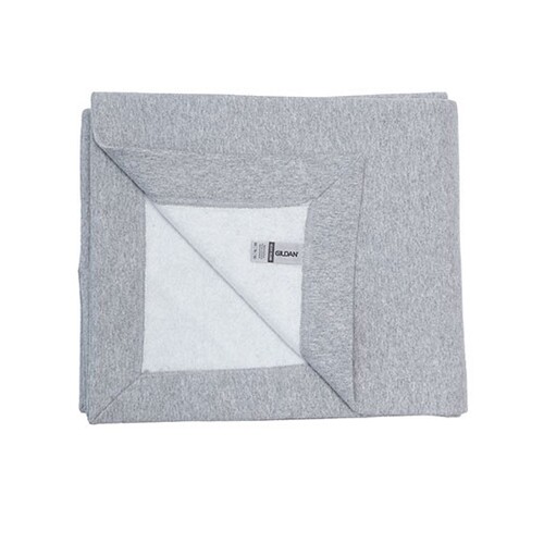Gildan Heavy Blend™ Fleece Stadium Blanket (Sport Grey (Heather), One Size)