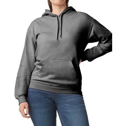 Gildan Softstyle® Midweight Sweat Adult Hoodie (Charcoal (Solid), M)