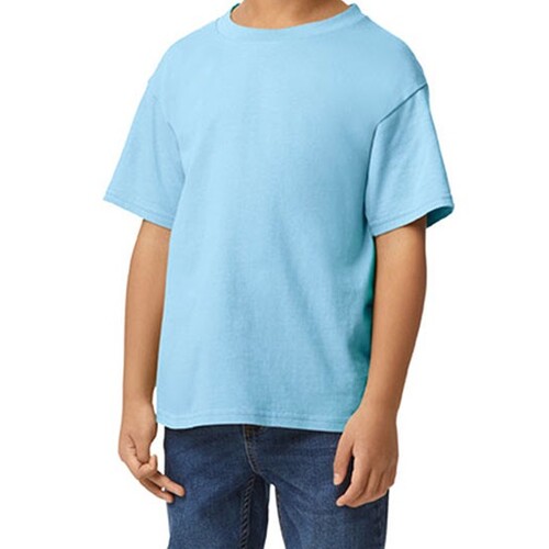 Gildan Softstyle® Midweight Youth T-Shirt (Light Blue, XS)