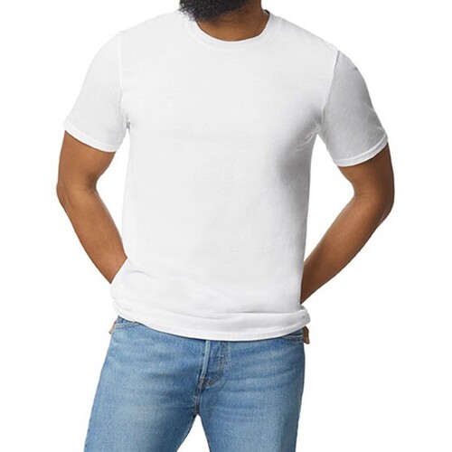 Gildan Softstyle® EZ Adult T-Shirt (White, L)