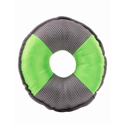 Mbw MiniFeet® Hundespielzeug Flying Disc (Green, Grey, M)