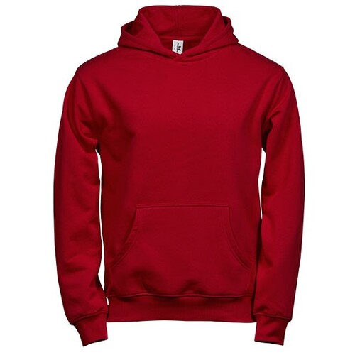 Tee Jays Junior Power Hoodie (Red, 4/6)