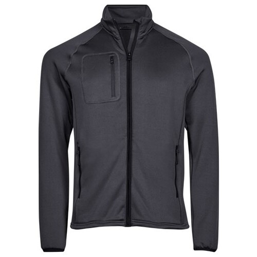 Tee Jays Stretch Fleece Jacket (Dark Grey (Solid), 3XL)