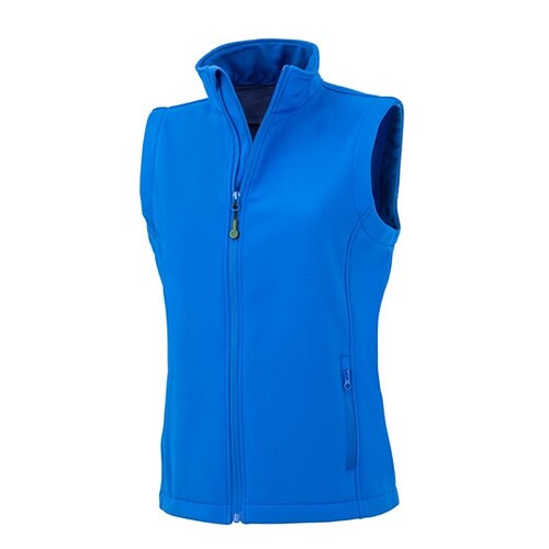 Result Genuine Recycled Women´s Recycled 2-Layer Printable Softshell Bodywarmer (Royal, L)