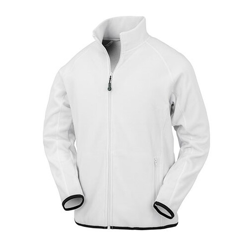 Result Genuine Recycled Fleece Polar Thermal Jacket (White, 4XL)