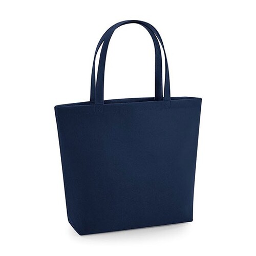 BagBase Felt Shopper (Navy, 49 x 39 x 13,5 cm)