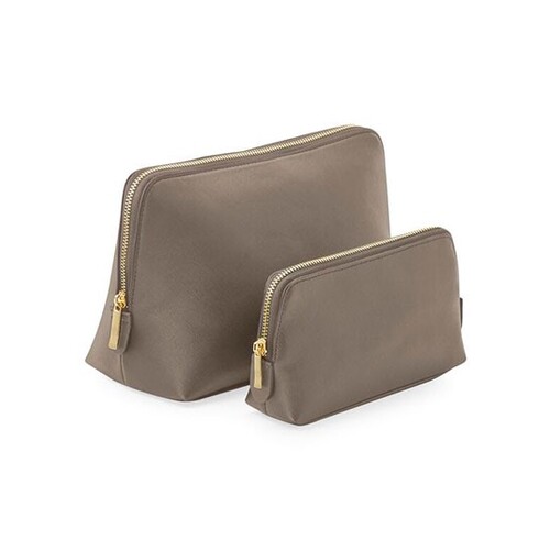 BagBase Boutique Custodia per accessori (Taupe, M (18 x 11 x 4,5 cm))