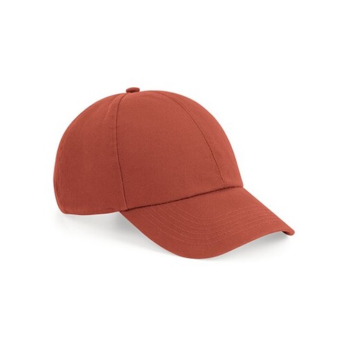 Beechfield Organic Cotton 6 Panel Cap (Terracotta, One Size)