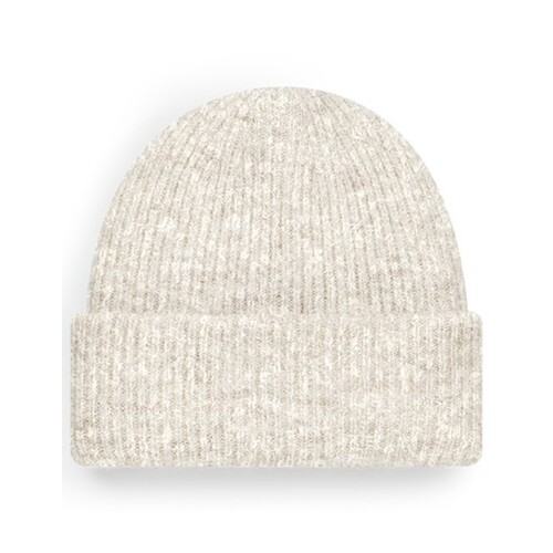 Beechfield Cosy Ribbed Beanie (Almond Marl, One Size)