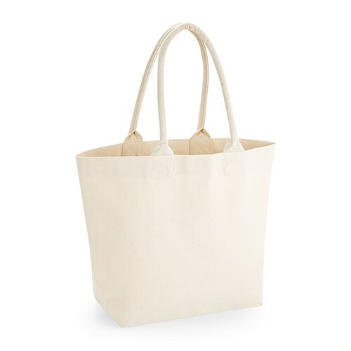 Borsa a tracolla in cotone equosolidale Westford Mill (Natural, 35 x 18 x 37 cm)