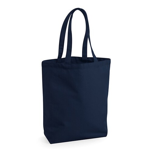 Westford Mill Fairtrade Cotton Camden Shopper (French Navy, 28 x 38 x 12 cm)