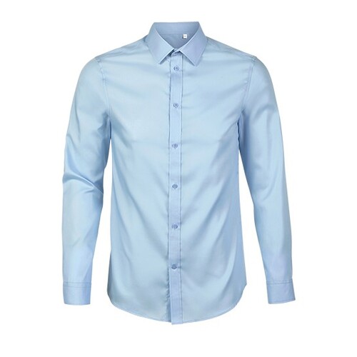 NEOBLU Men's Shirt Blaise (Soft Blue, XXL)