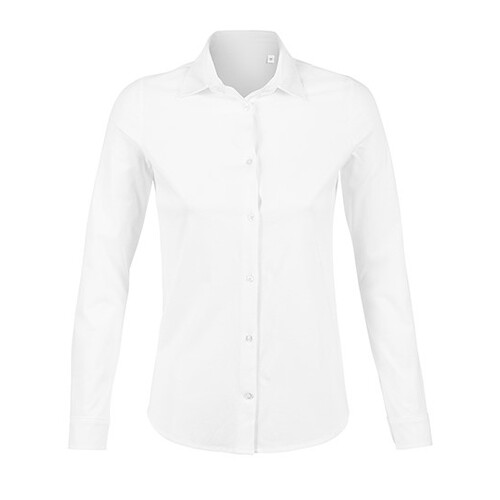 NEOBLU Women's Mercerised Shirt Balthazar (Optic White, M)