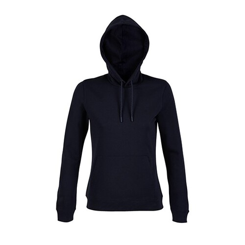 NEOBLU Sudadera con capucha de rizo francés para mujer Nicholas (Noche, M)