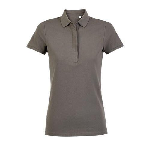 NEOBLU Polo Piqué Mujer Owen (Soft Gray, L)