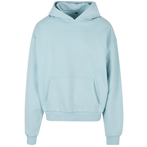 Build Your Brand Ultra Heavy Cotton Box Hoody (Ocean Blue, XXL)