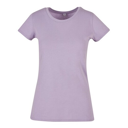 Build Your Brand Basic T-shirt da donna (Lilac, 4XL)