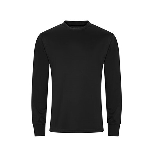 Just Cool Long Sleeve Active T (Jet Black, M)