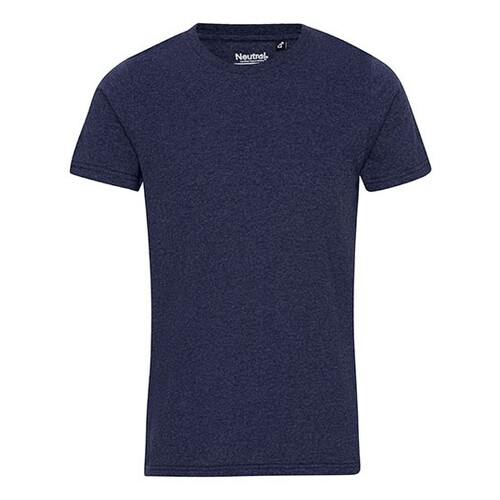 Neutral Recycled Cotton T-Shirt (Navy Melange, M)